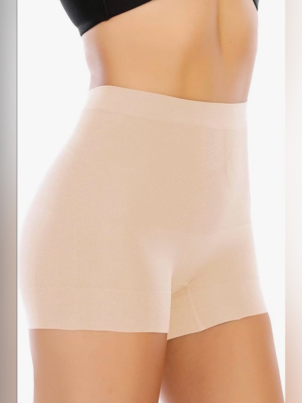 Womens Slip Shorts for Under Dress Seamless Shapewear Boyshorts Shaping Shorts